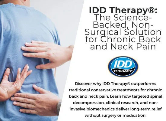 IDD Therapy®: The Science-Backed, Non-Surgical Solution for Chronic Back and Neck Pain