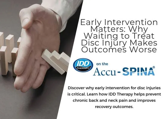 Disc Injury – Is Early Intervention Important?
